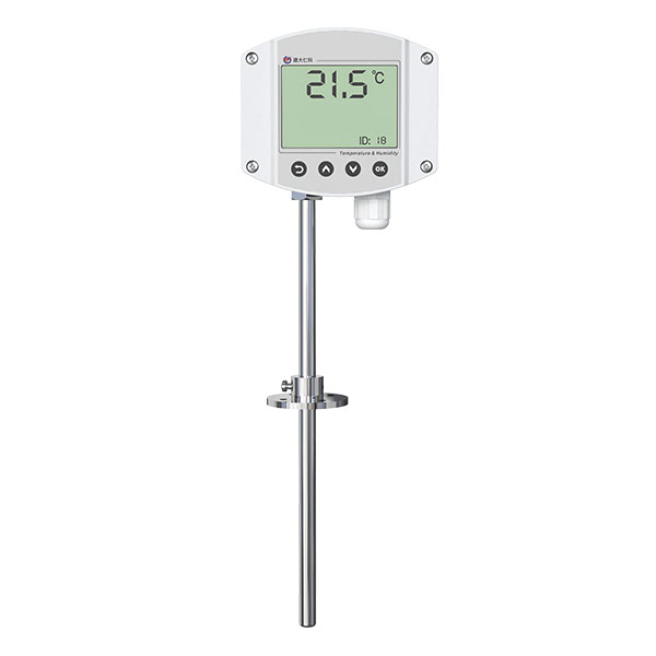 485型工业风管式液晶温度变送器 435